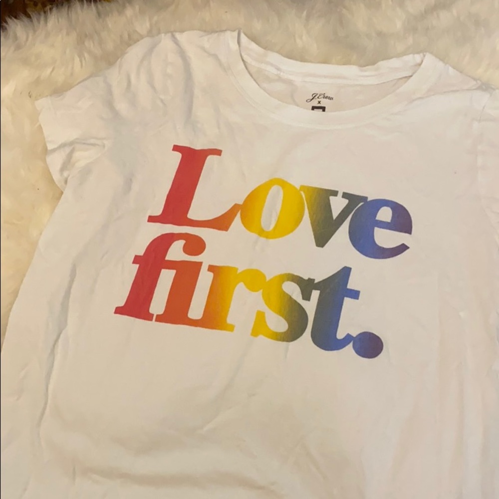 J Crew. Tee shirt size M